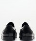 Ανδρικά Παπούτσια Δετά V5974.FLO Μαύρο Δέρμα Boss shoes