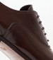 Ανδρικά Παπούτσια Δετά V5974.FLO Καφέ Δέρμα Boss shoes
