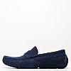 Ανδρικά Μοκασίνια V6890.Sue Μπλε Δέρμα Καστόρι Boss shoes Ανδρικά Μοκασίνια V6890.Sue Μπλε Δέρμα Καστόρι Boss shoes