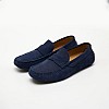 Ανδρικά Μοκασίνια V6890.Sue Μπλε Δέρμα Καστόρι Boss shoes Ανδρικά Μοκασίνια V6890.Sue Μπλε Δέρμα Καστόρι Boss shoes