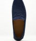 Men Moccasins V6890.Sue Blue Buckskin Boss shoes