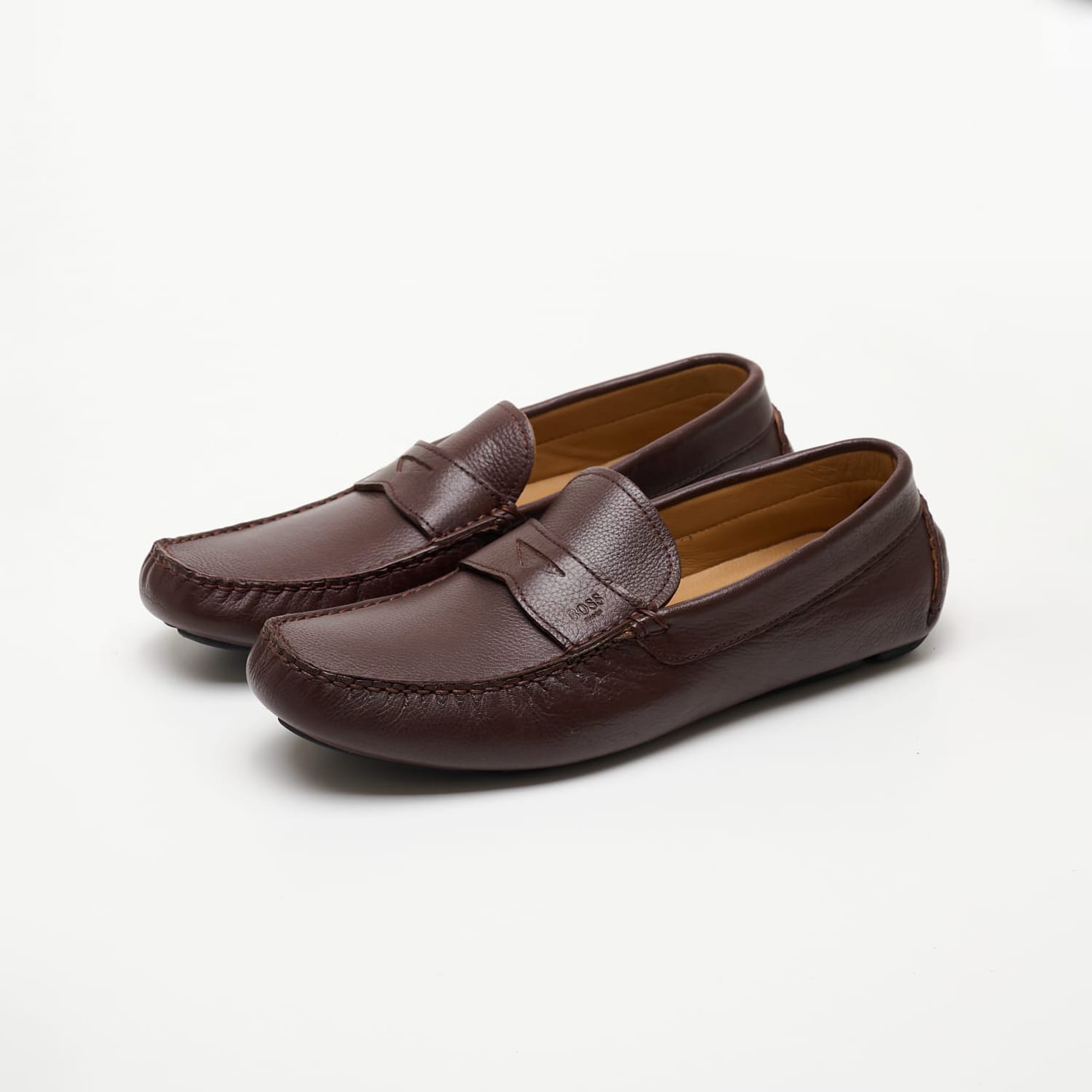 Ανδρικά Μοκασίνια V6890 Καφέ Δέρμα Boss shoes Ανδρικά Μοκασίνια V6890 Καφέ Δέρμα Boss shoes