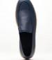 Ανδρικά Μοκασίνια V6904 Μπλε Δέρμα Boss shoes