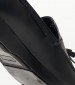 Men Moccasins V7159 Black Leather Boss shoes