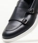 Ανδρικά Μοκασίνια V7160 Μαύρο Δέρμα Boss shoes
