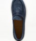 Ανδρικά Μοκασίνια V7169.Nb Μπλε Δέρμα Νούμπουκ Boss shoes