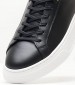 Women Casual Shoes VW221.B Black Leather Boss shoes