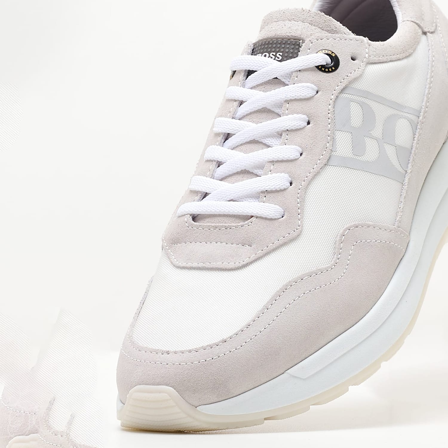 Ανδρικά Παπούτσια Casual VX165 Άσπρο Δέρμα Καστόρι Boss shoes Ανδρικά Παπούτσια Casual VX165 Άσπρο Δέρμα Καστόρι Boss shoes