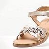 Kids Flip Flops & Sandals Betty Gold Leather Kickers Kids Flip Flops & Sandals Betty Gold Leather Kickers