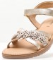 Kids Flip Flops & Sandals Betty Gold Leather Kickers