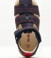 Kids Flip Flops & Sandals Bigbazar.2 Blue Nubuck Leather Kickers