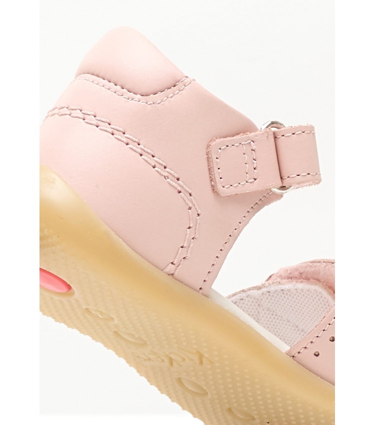 Kids Flip Flops & Sandals Bigkratch Pink Leather Kickers