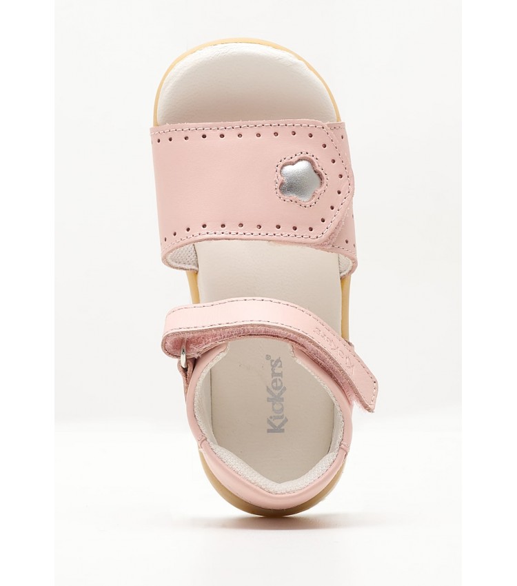 Kids Flip Flops & Sandals Bigkratch Pink Leather Kickers