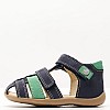 Kids Flip Flops & Sandals Bipod Blue Nubuck Leather Kickers Kids Flip Flops & Sandals Bipod Blue Nubuck Leather Kickers