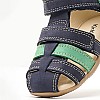 Kids Flip Flops & Sandals Bipod Blue Nubuck Leather Kickers Kids Flip Flops & Sandals Bipod Blue Nubuck Leather Kickers