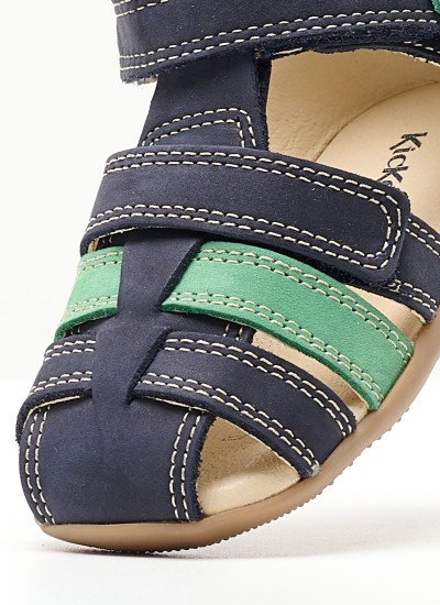 Kids Flip Flops & Sandals Flumek Blue ECOleather Mood