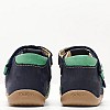 Kids Flip Flops & Sandals Bipod Blue Nubuck Leather Kickers Kids Flip Flops & Sandals Bipod Blue Nubuck Leather Kickers