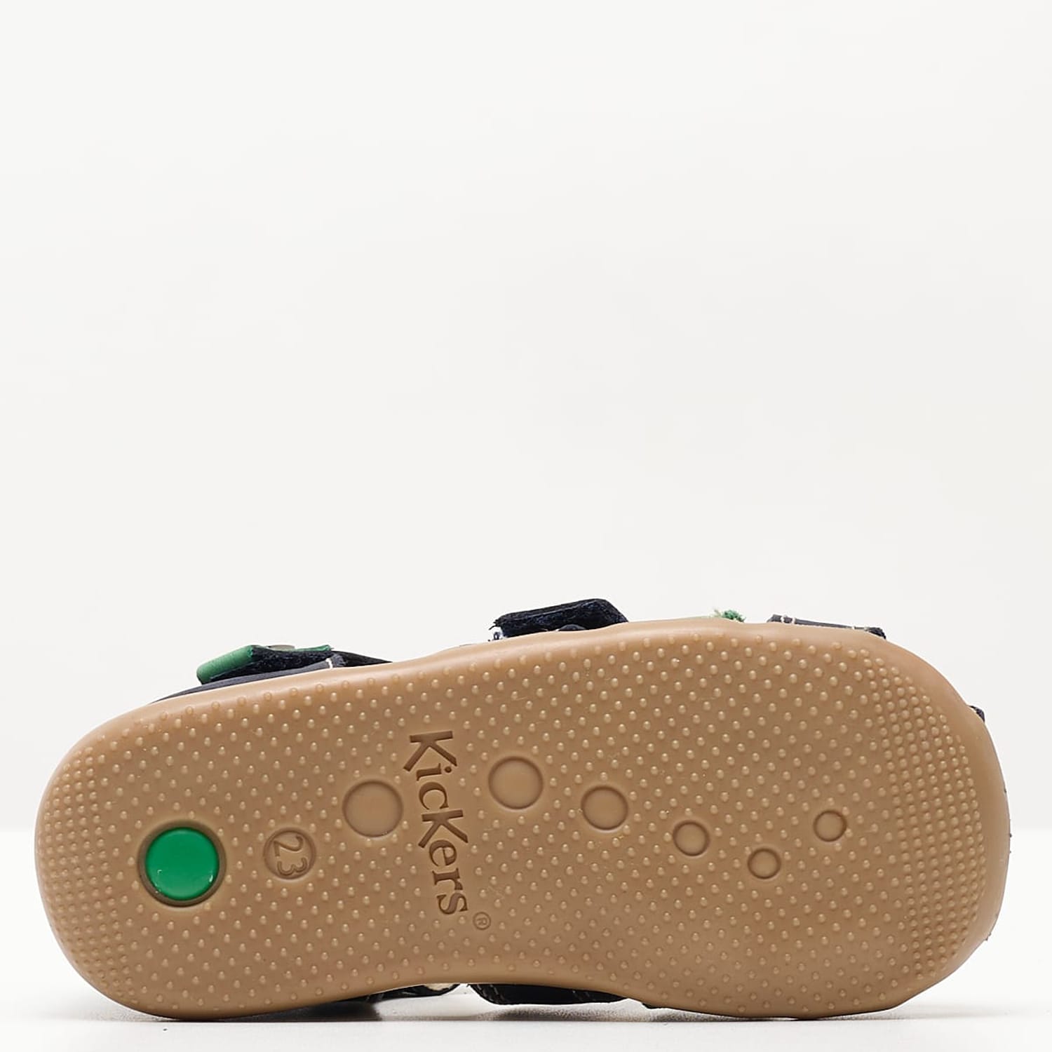 Kids Flip Flops & Sandals Bipod Blue Nubuck Leather Kickers Kids Flip Flops & Sandals Bipod Blue Nubuck Leather Kickers