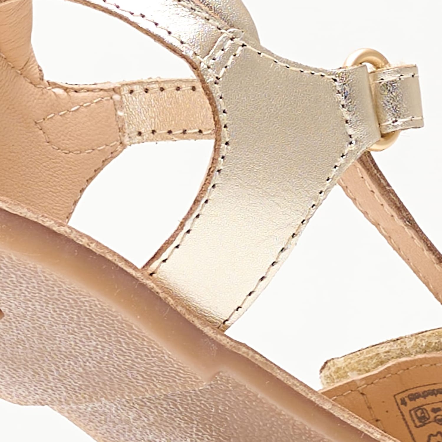 Παιδικές Σαγιονάρες & Πέδιλα Diamanto.2 Χρυσό Δέρμα Kickers Παιδικές Σαγιονάρες & Πέδιλα Diamanto.2 Χρυσό Δέρμα Kickers