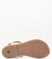 Kids Flip Flops & Sandals Diamanto.2 Gold Leather Kickers