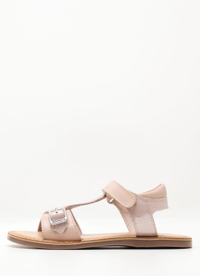 Παιδικές Σαγιονάρες & Πέδιλα Soleima Ροζ ECOleather Geox