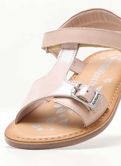 Παιδικές Σαγιονάρες & Πέδιλα Soleima Ροζ ECOleather Geox