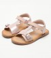 Kids Flip Flops & Sandals Diazz Nude Leather Kickers