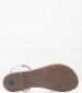 Kids Flip Flops & Sandals Disdana White Leather Kickers