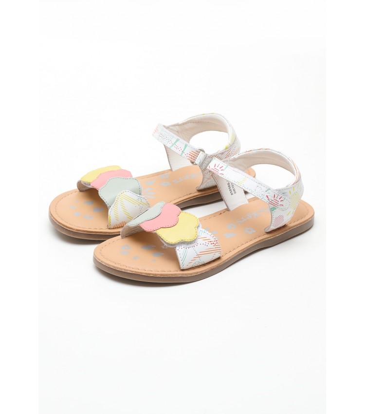 Kids Flip Flops & Sandals Dyastar.Mlt Multi Leather Kickers