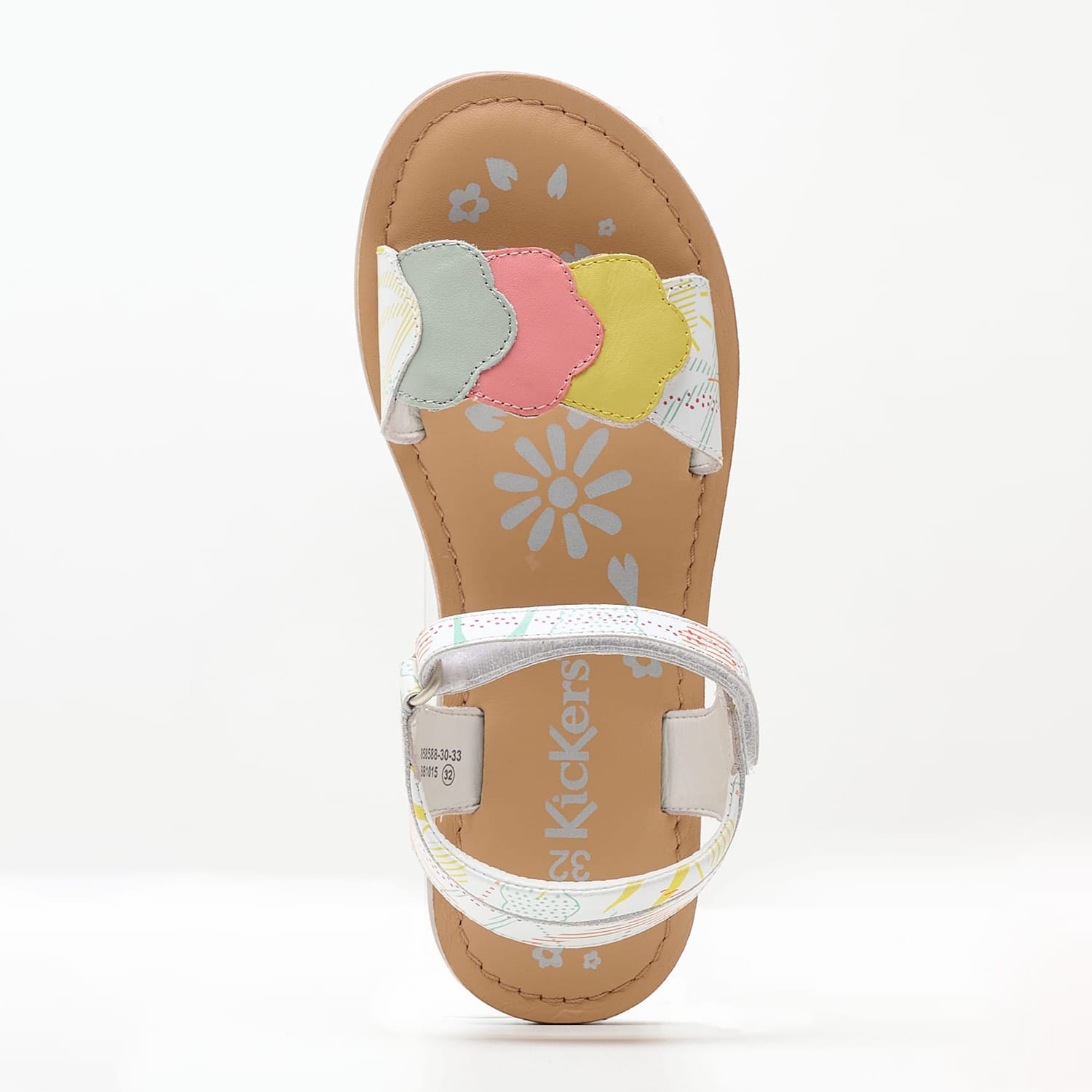 Kids Flip Flops & Sandals Dyastar.Mlt Multi Leather Kickers Kids Flip Flops & Sandals Dyastar.Mlt Multi Leather Kickers