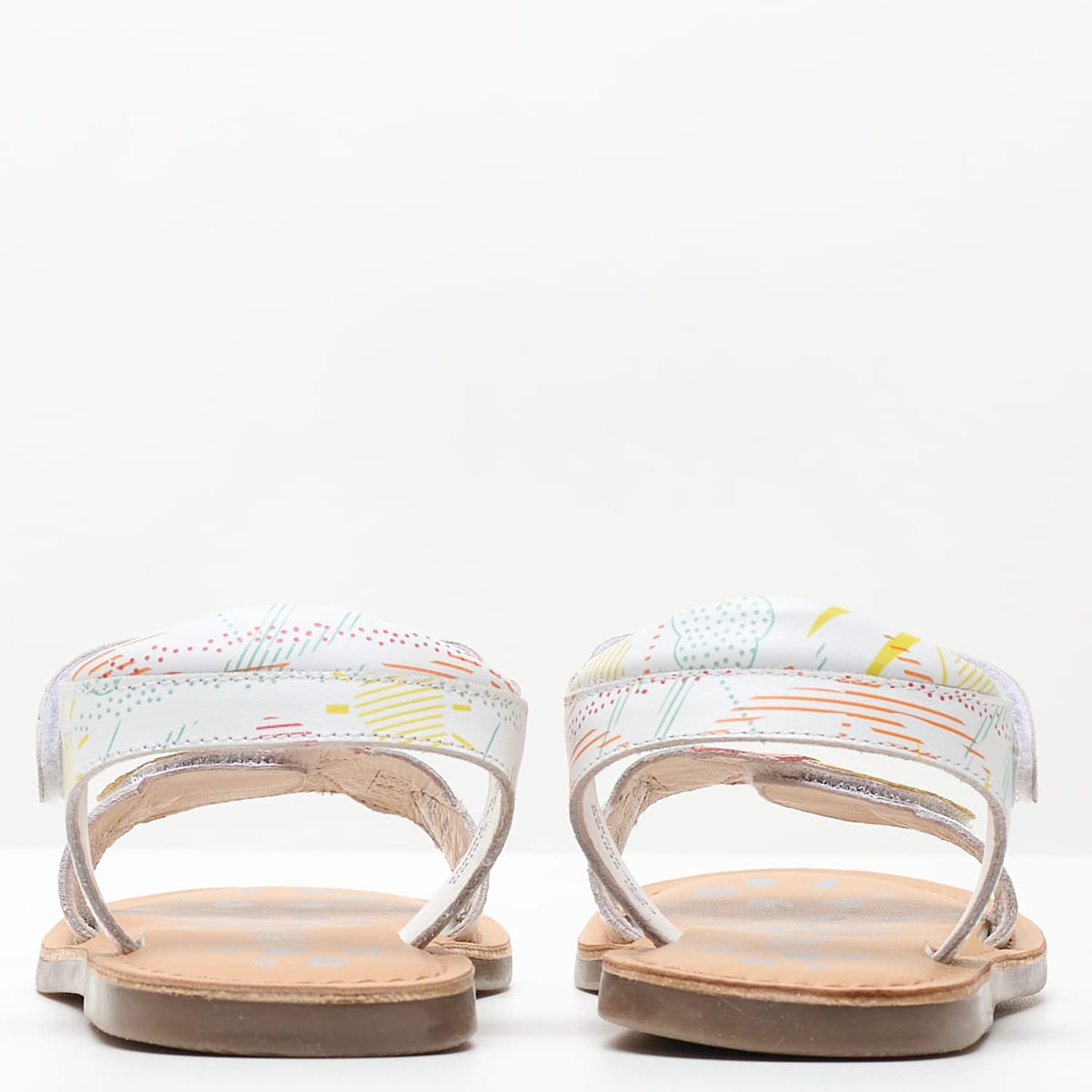 Kids Flip Flops & Sandals Dyastar.Mlt Multi Leather Kickers Kids Flip Flops & Sandals Dyastar.Mlt Multi Leather Kickers