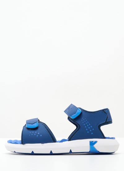 Kids Flip Flops & Sandals Flumek Blue ECOleather Mood