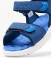 Kids Flip Flops & Sandals Jumangap Blue ECOsuede Kickers