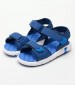 Kids Flip Flops & Sandals Jumangap Blue ECOsuede Kickers