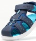 Kids Flip Flops & Sandals Jumange Blue ECOsuede Kickers
