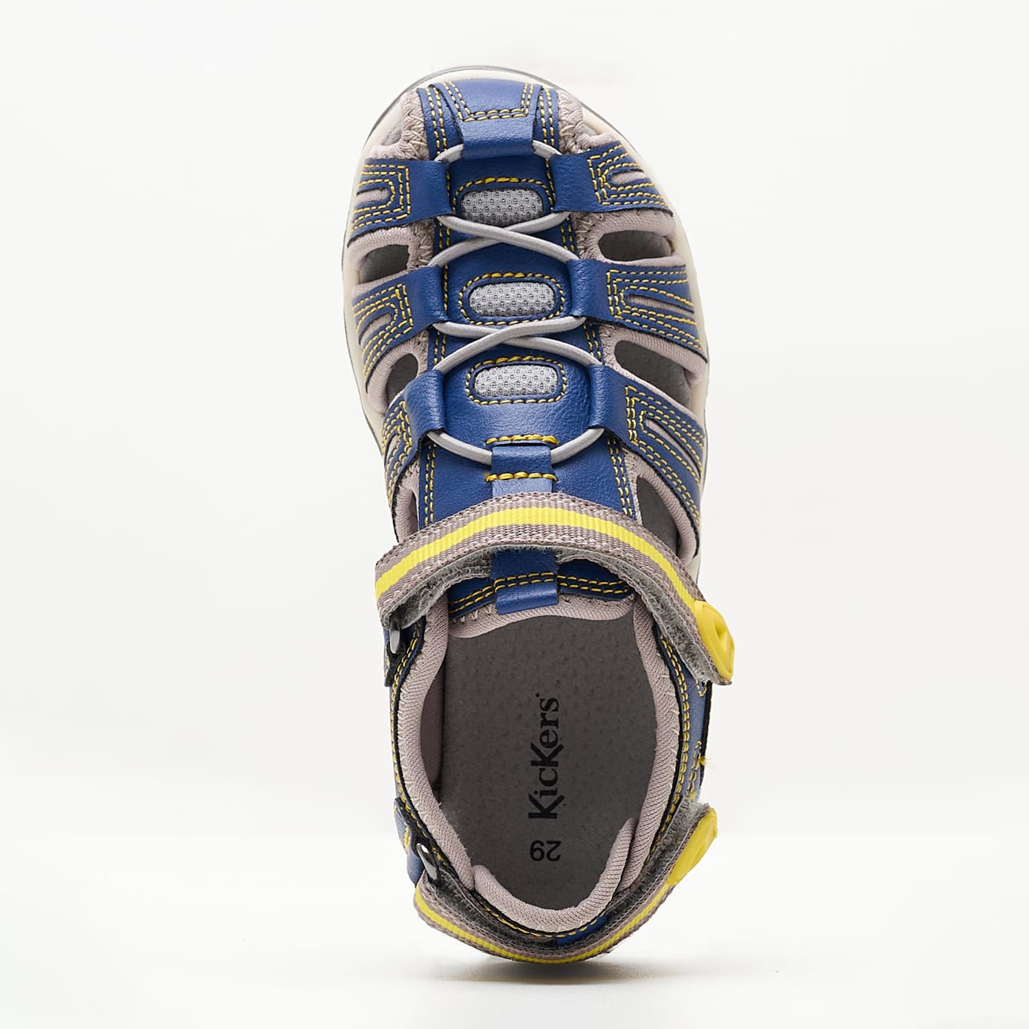 Kids Flip Flops & Sandals Kawa.2 Blue ECOleather Kickers Kids Flip Flops & Sandals Kawa.2 Blue ECOleather Kickers