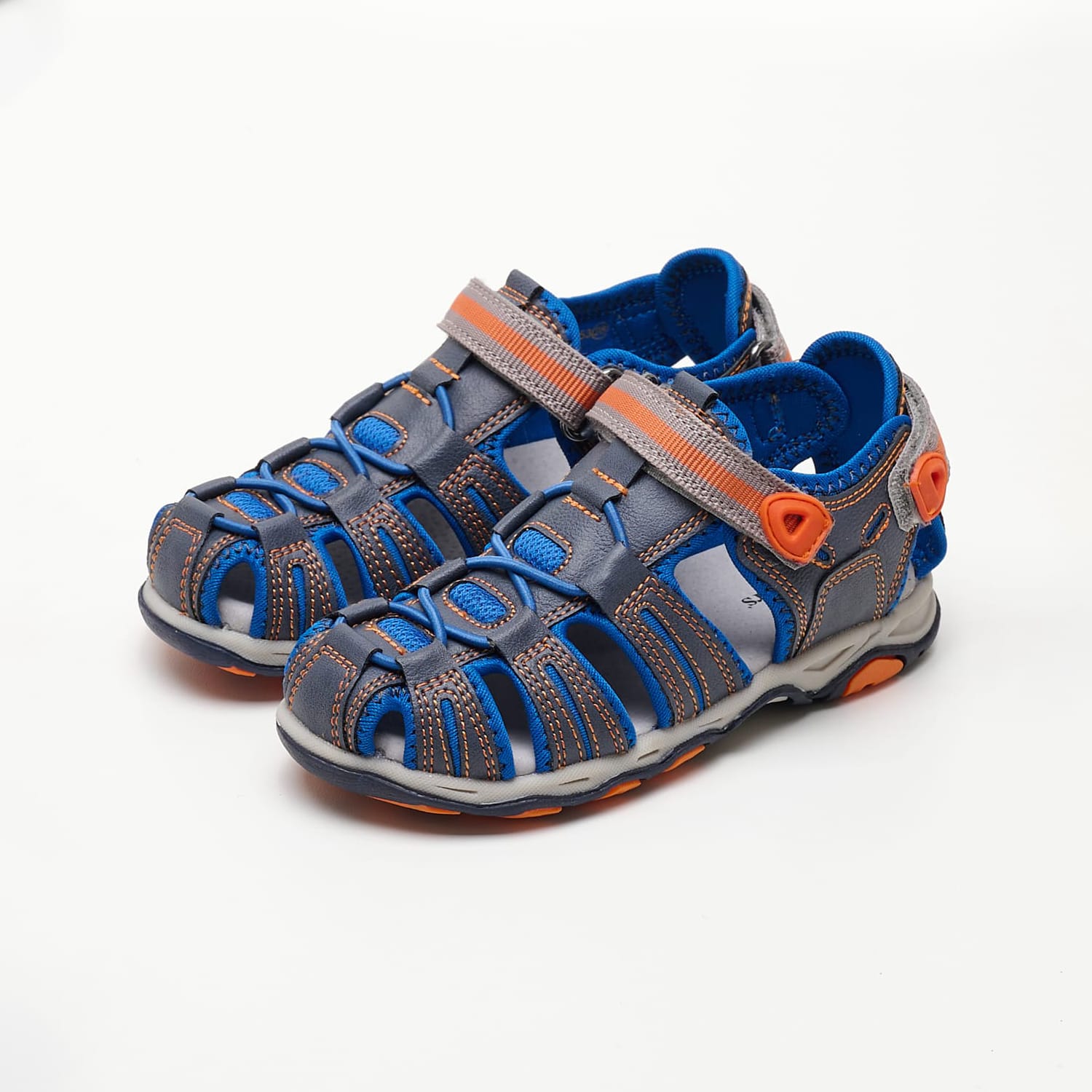 Kids Flip Flops & Sandals Kawa Blue ECOleather Kickers Kids Flip Flops & Sandals Kawa Blue ECOleather Kickers