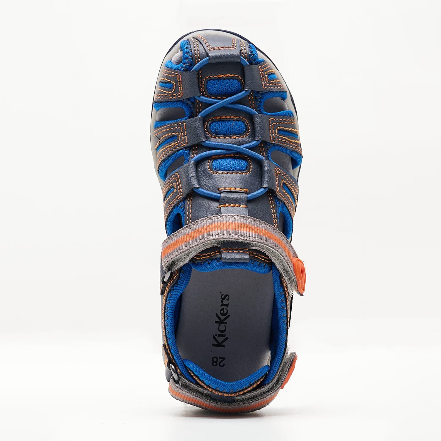 Kids Flip Flops & Sandals Kawa Blue ECOleather Kickers Kids Flip Flops & Sandals Kawa Blue ECOleather Kickers