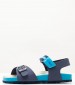 Kids Flip Flops & Sandals Sostreet Blue ECOleather Kickers