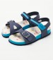 Kids Flip Flops & Sandals Sostreet Blue ECOleather Kickers