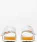 Kids Flip Flops & Sandals Sunkro.2 White ECOleather Kickers