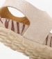 Kids Flip Flops & Sandals Sunkro.Sd Beige Nubuck Leather Kickers