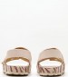 Kids Flip Flops & Sandals Sunkro.Sd Beige Nubuck Leather Kickers