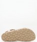 Kids Flip Flops & Sandals Sunkro.Sd Beige Nubuck Leather Kickers