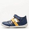 Kids Flip Flops & Sandals Waffel.B Blue Leather Kickers Kids Flip Flops & Sandals Waffel.B Blue Leather Kickers