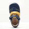 Kids Flip Flops & Sandals Waffel.B Blue Leather Kickers Kids Flip Flops & Sandals Waffel.B Blue Leather Kickers