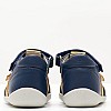 Kids Flip Flops & Sandals Waffel.B Blue Leather Kickers Kids Flip Flops & Sandals Waffel.B Blue Leather Kickers
