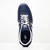 Ανδρικά Παπούτσια Casual Court.Sneaker Μπλε Δέρμα Ralph Lauren Ανδρικά Παπούτσια Casual Court.Sneaker Μπλε Δέρμα Ralph Lauren
