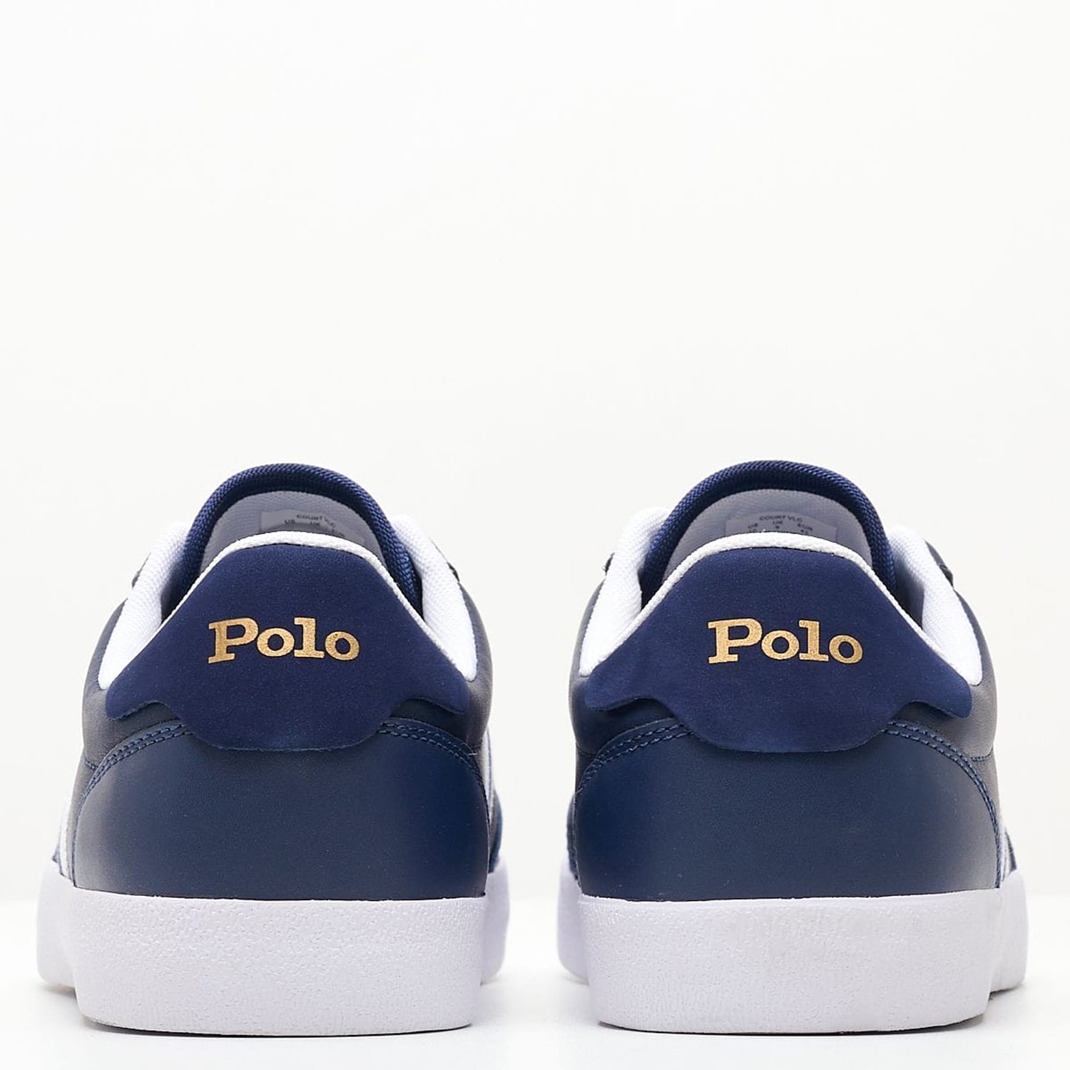 Ανδρικά Παπούτσια Casual Court.Sneaker Μπλε Δέρμα Ralph Lauren Ανδρικά Παπούτσια Casual Court.Sneaker Μπλε Δέρμα Ralph Lauren