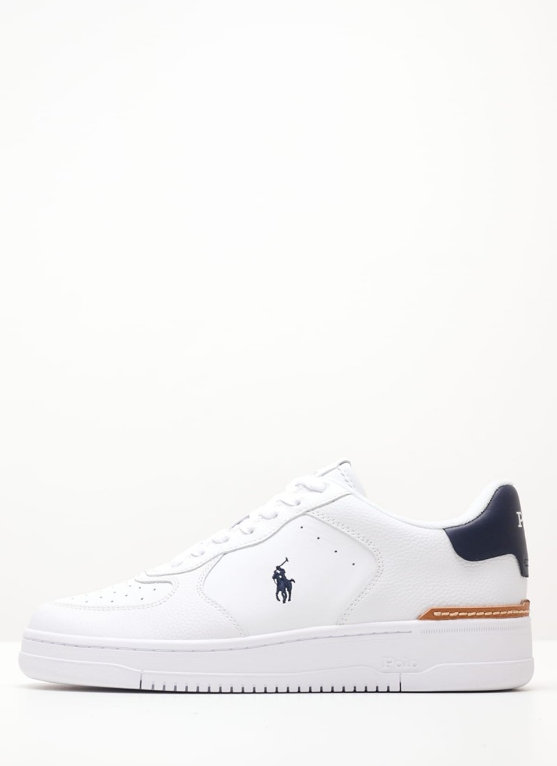 White leather polo shoes sale